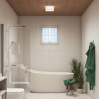 Janela Maxim-ar 0,60x0,60m Alumínio Pintado Branco Grade Quadrada Linha Vivace Artens