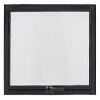 Janela Maxim-ar 0,60x0,60m Alumínio Pintado Preto Linha Vivace Artens