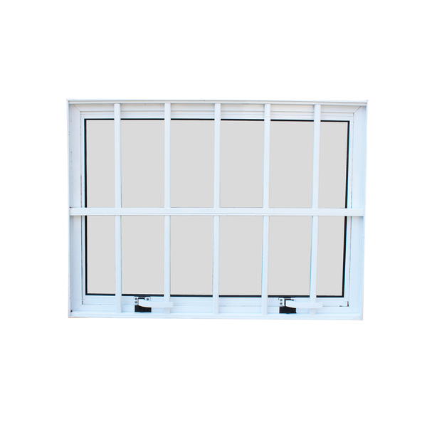 Janela Maxim-ar 0,60x0,80m Alumínio Pintado Branco Grade Quadrada Linha Vivace Artens