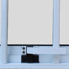 Janela Maxim-ar 0,60x0,80m Alumínio Pintado Branco Grade Quadrada Linha Vivace Artens