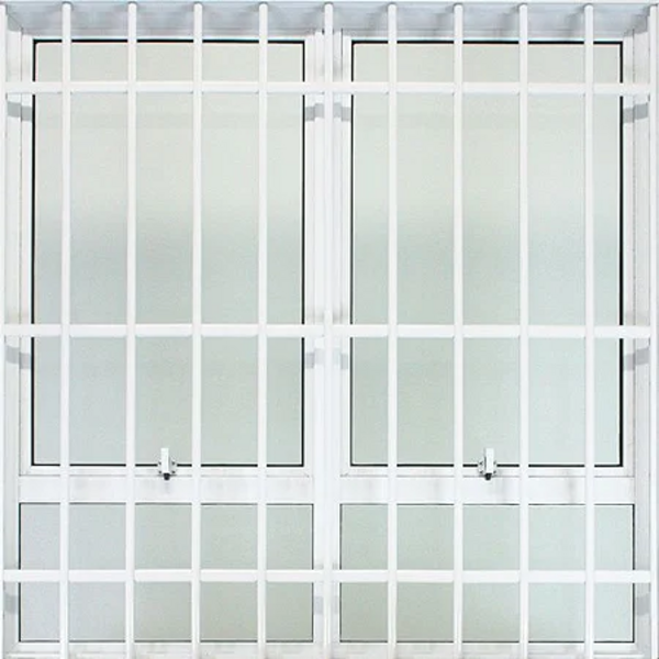 Janela Maxim-ar 120x150 Alumínio Branco Com Bandeira Fixa Com