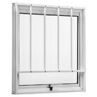 Janela Maxim-ar 1 Secção Central Topsul Vidro Mini Boreal Com