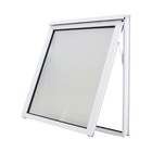Janela Maxim-ar Alumínio Pintado Branco Classic com Vidro Transparente 50x50cm CRV
