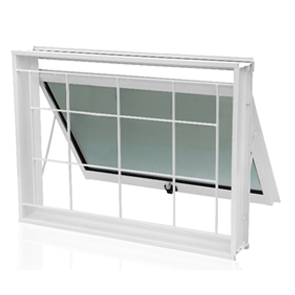 Janela Maxim-Ar Lisa Aço Pintado 0,60x0,60m Ideal CRV