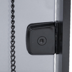 Maxim-Ar 0,60x0,60m Vidro Fumê 8mm Temperado Alumínio Preto TPCLEAN