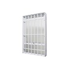 Janela Maxim-ar Alumínio Branco 100x60x9,5cm Com Fixo Inferio