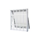 Janela Maxim-ar Alumínio Branco 60x60x9,5cm Com Grade Jap Per