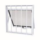 Janela Maxim Ar Alumínio Com Grade Maxx Branca - 60x60