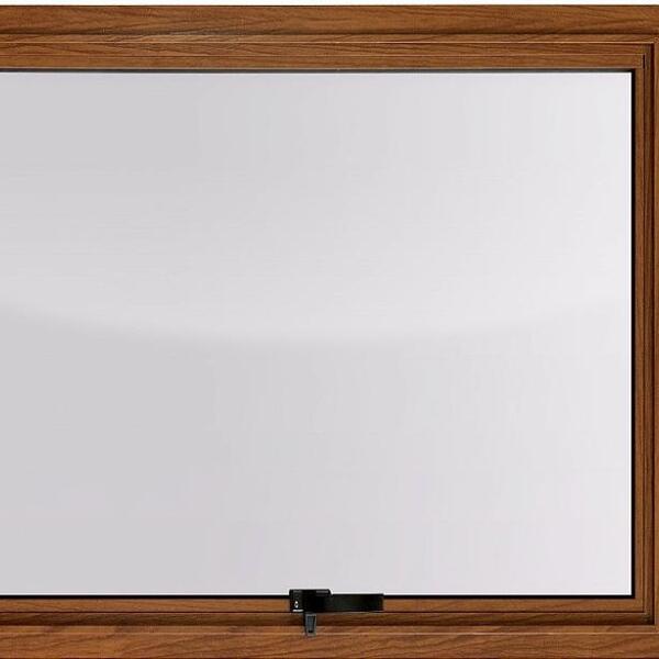 Janela Maxim Ar Alumínio Maxx Madeiro - 60x80