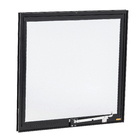 Janela Maxim-Ar Alumínio Pintado Preto Fosco 0,60x0,60m Linha Plus Brimak