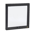 Janela Maxim-Ar Alumínio Pintado Preto Fosco 0,60x0,60m Linha Confort Brimak