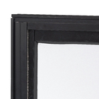 Janela Maxim-Ar Alumínio Pintado Preto Fosco 0,60x0,60m Linha Confort Brimak