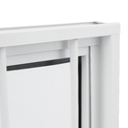 Janela Maxim-Ar Alumínio Pintado Branco com Grade Metal 0,60x0,80m Linha Riobras Alumínio Ullian