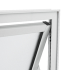 Janela Maxim-Ar 2 Folhas Alumínio Pintado Branco 0,60x1,20m Linha Idea 3A Alumínio