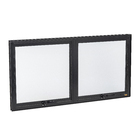 Janela Maxim-Ar Alumínio Pintado Preto Fosco 0,60x1,20m Linha Confort Brimak