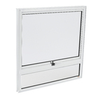 Janela Maxim-Ar Alumínio Pintado Branco 0,80x0,80m Linha Confort Brimak