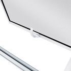 Janela Maxim-ar Alumínio Pintado Branco 0,50x0,50m Linha Home 3A Alumínio