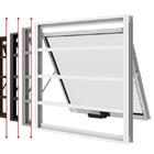 Janela Maxim Ar Alumínio Premium Com Grade Horizontal Branco