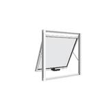 Janela Maxim Ar Alumínio Premium Vidro Liso Branco - 60x60