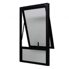 Janela Maxim-ar Alumínio Preto 120x60x5,3cm Com Bandeira Infe