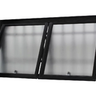 Janela Maxim-ar Alumínio Preto 60x100x9,5cm Com Grade Jap Per