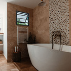 Janela Maxim-ar Com Grade 100cmx60cm Em Alumínio Preto Com Vi