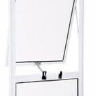 Janela Maxim Ar De Alumínio 01 Seção Classic Branca - 60x80