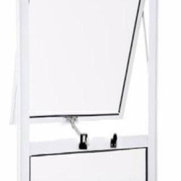 Janela Maxim Ar De Alumínio 01 Seção Classic Branca - 80x80