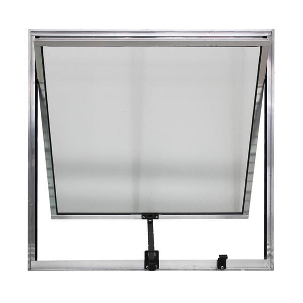 Janela Maxim Ar De Alumínio Classic Brilhante - 60x60