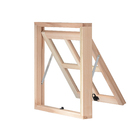 Janela Maxim-Ar de Eucalipto Natural 0,80x0,80m Rondosul