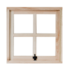 Janela Maxim-Ar de Eucalipto Natural 0,80x0,80m Rondosul