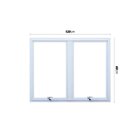 Janela Maxim-ar Dupla Vidro Segurança 6cm 120cm X 60cm Fábric