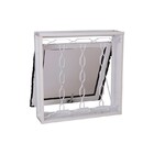 Janela Maxim-ar Em Aço 60 X 80 X 14 Cm Grade Elo Branco Práti