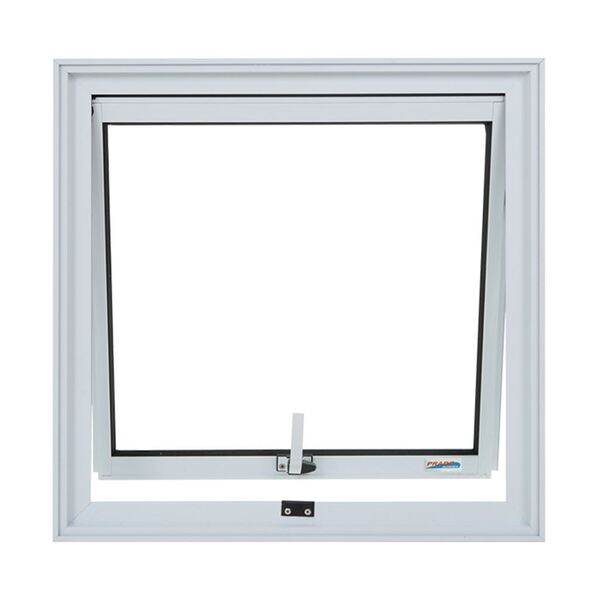 Janela Maxim-ar Em Alumínio 060 X 060 X 5 Cm Branco Boldie Pr