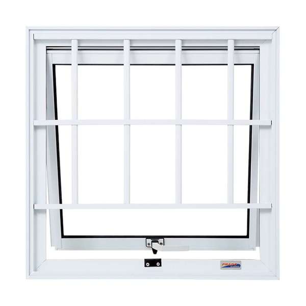 Janela Maxim-ar Em Alumínio 080 X 100 X 6,3 Cm 1 Folha Móvel