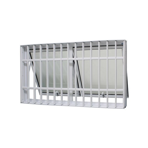 Janela Maxim-ar Em Alumínio Branco Perfecta Max 80x100x9,5cm