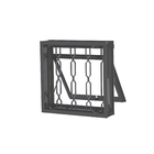 Janela Maxim-Ar Grade Elo de Aço 0,50x0,50m CRV