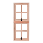 Janela Lisa Maxim-Ar Madeira Eucalipto EWK MP51 Grade Quadrada 1,20x0,40m Rondosul