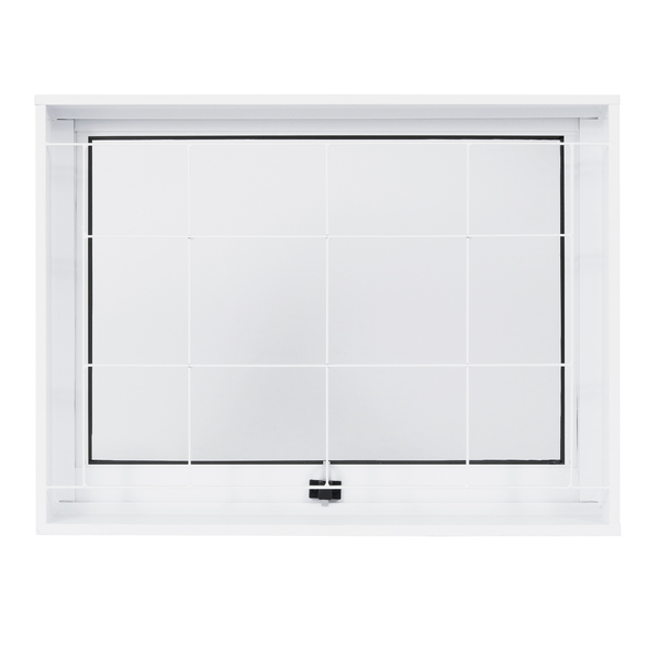 Janela Maxim-Ar Lisa Aço Pintado 0,60x0,80m Ideal CRV