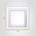 Janela Maxim-ar Pvc 60x80cm Multilit Branco
