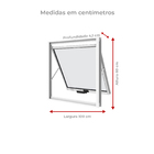 Janela Maxim-ar Sem Grade 100cmx60cm Em Alumínio Branco Com V