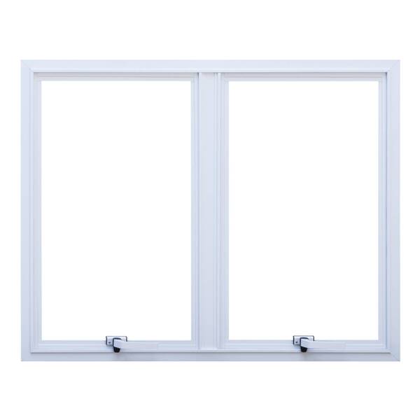 Janela Maxim-ar 2 folha Alumínio Pintado Branco com Vidro Mini-Boreal Linha 25 OGB Esquadrias