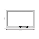 Janela de Alumínio Maxim-ar 40x60cm Branca Slim Líder