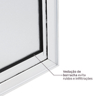 Janela de Alumínio Maxim-ar 40x60cm com Vidro 4mm Mini Boreal Vivace Artens Branca