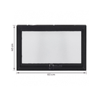 Janela de Alumínio Maxim-ar 40x60cm com Vidro 4mm Mini Boreal Vivace Artens Preta