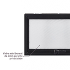 Janela de Alumínio Maxim-ar 40x60cm com Vidro 4mm Mini Boreal Vivace Artens Preta