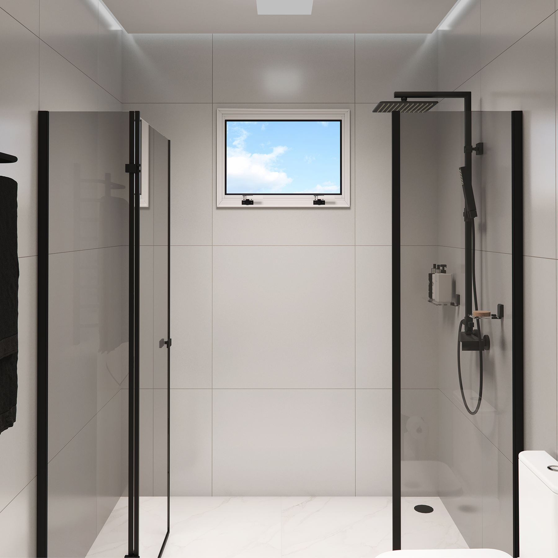 Janela de Alumínio Maxim-ar Vivace Isoxa