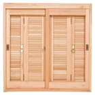 Janela Pantográfica Lisa Je121 Esel 100x120x14cm