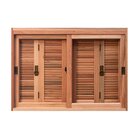 Janela Pantográfica Lisa Je121 Esel 100x120x14cm