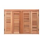 Janela Pantográfica Lisa Je121 Esel 100x120x14cm